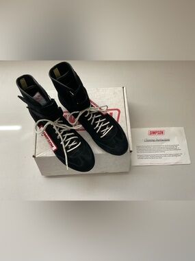 Simpson High Top Driving Shoes 28800 Black